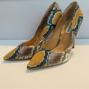 Steve Madden Daisie Multi Snake Heels~Size 7